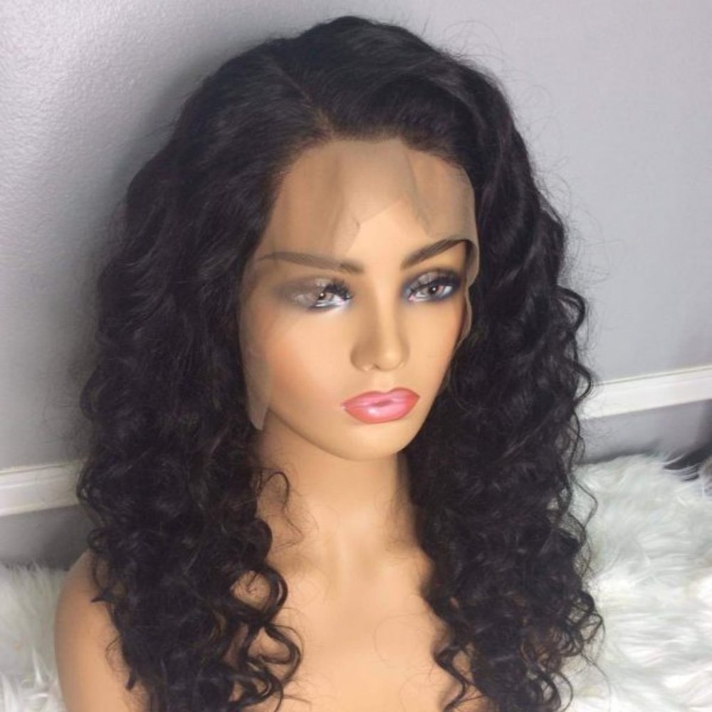 Luxury Hair Italian Deep Curly 13 x 4 HD Closure/Frontal Wig